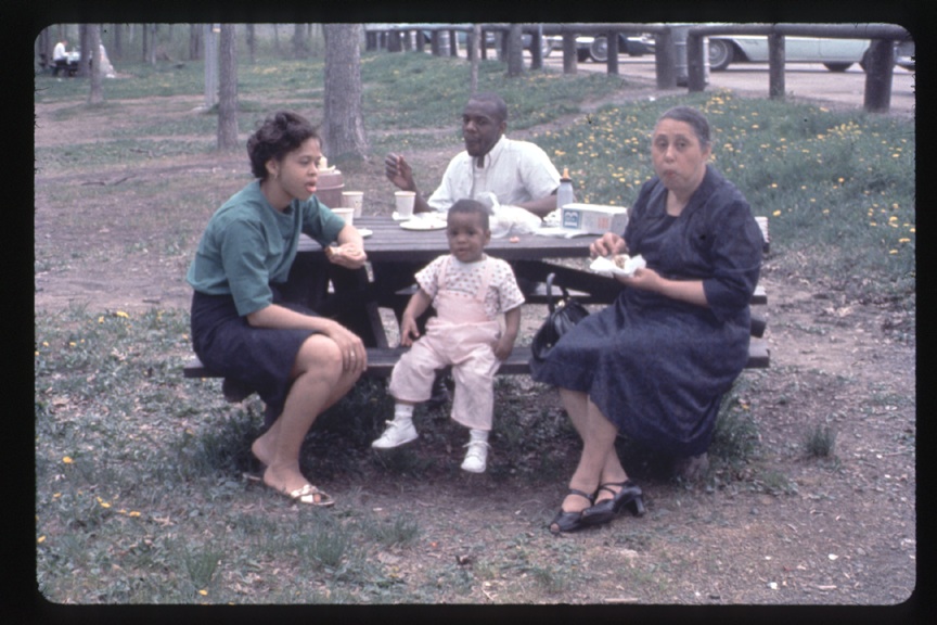 Young Thomas Allen Harris and family in Detroit, 1960s. Photo by Albert S. Johnson, Jr.